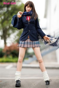 Real Girl 157cm Cカップ R56頭部 TPE材質ボディー ヘッド材質選択可能 メイク選択可能