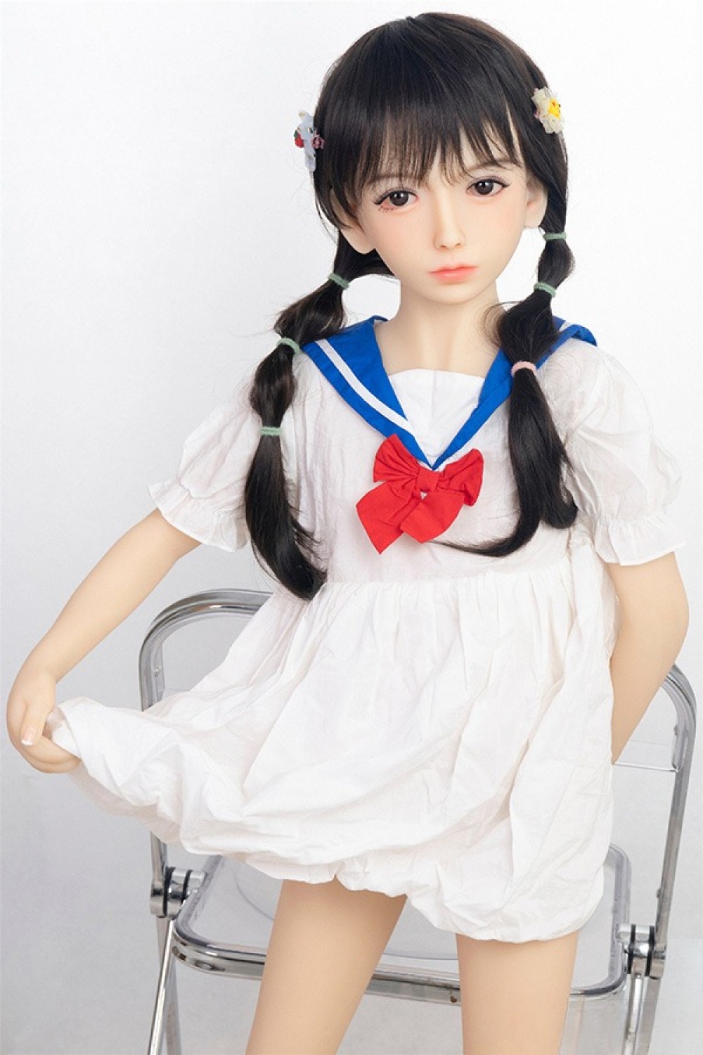 Real Girl 128cm貧乳 17kg Q1頭部 TPE材質 カスタマイズ可能 ロり系ラブドール