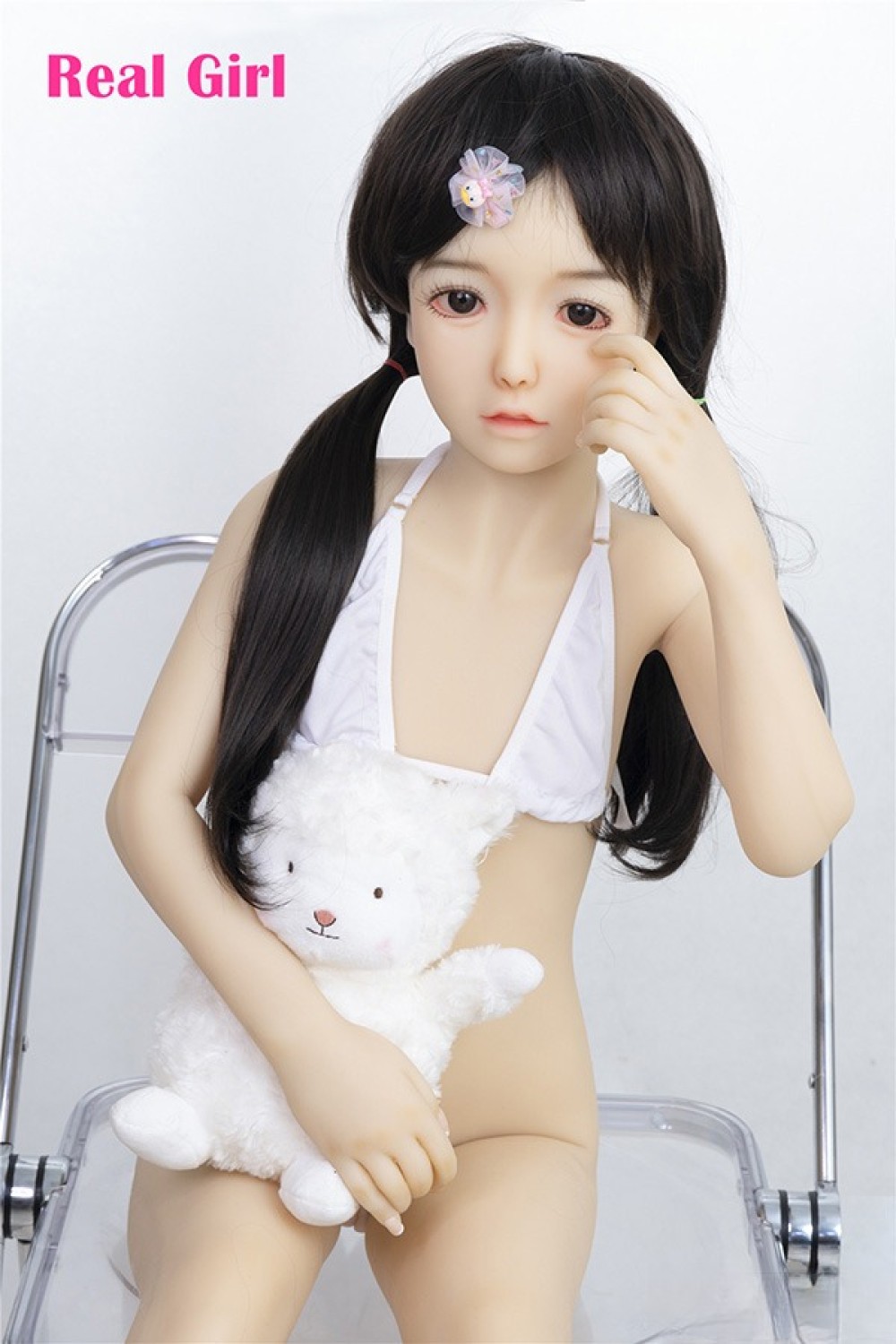 Real Girl 128cm貧乳 17kg Q2頭部 TPE材質 カスタマイズ可能 ロり系ラブドール