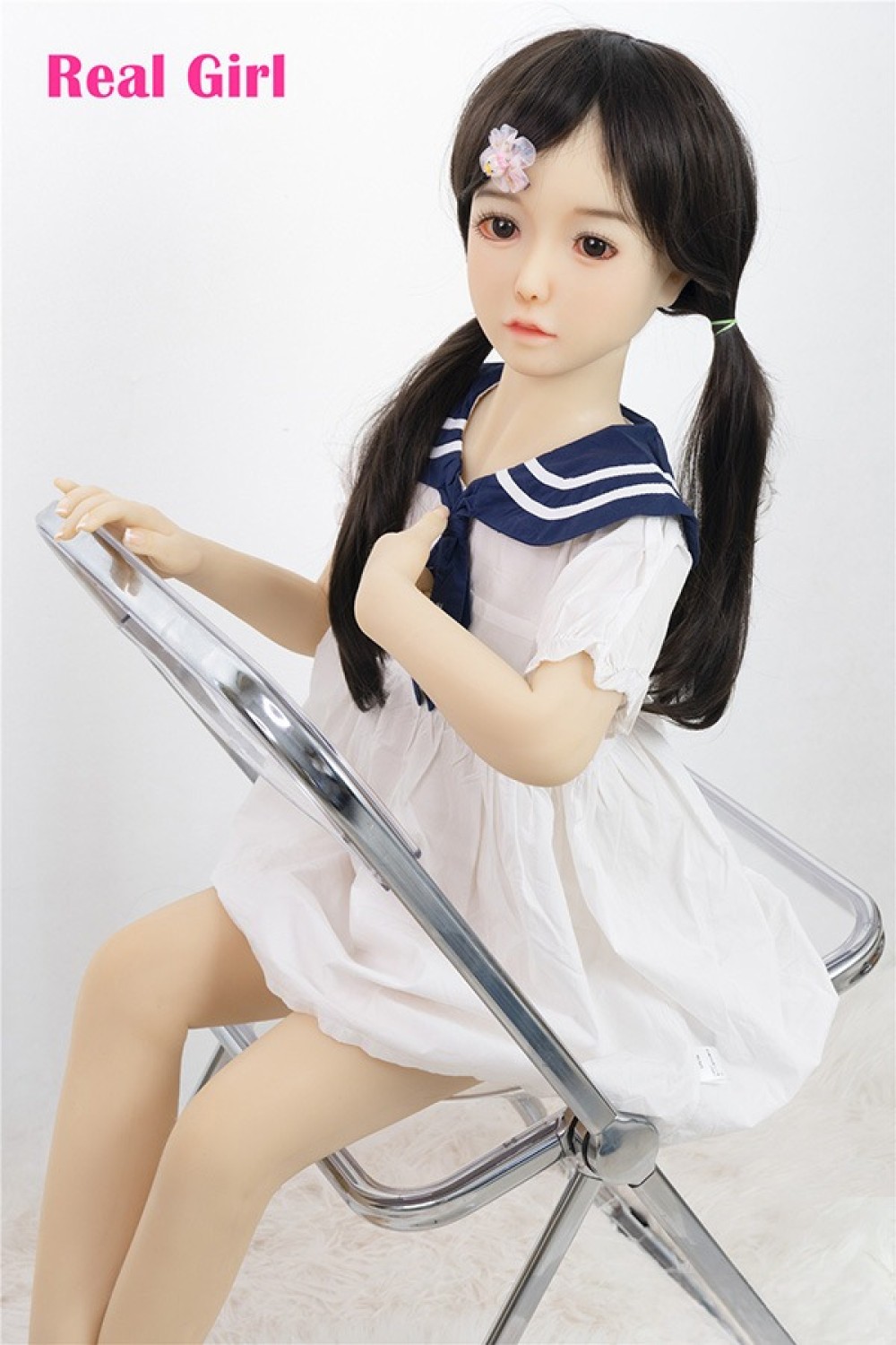 Real Girl 128cm貧乳 17kg Q2頭部 TPE材質 カスタマイズ可能 ロり系ラブドール