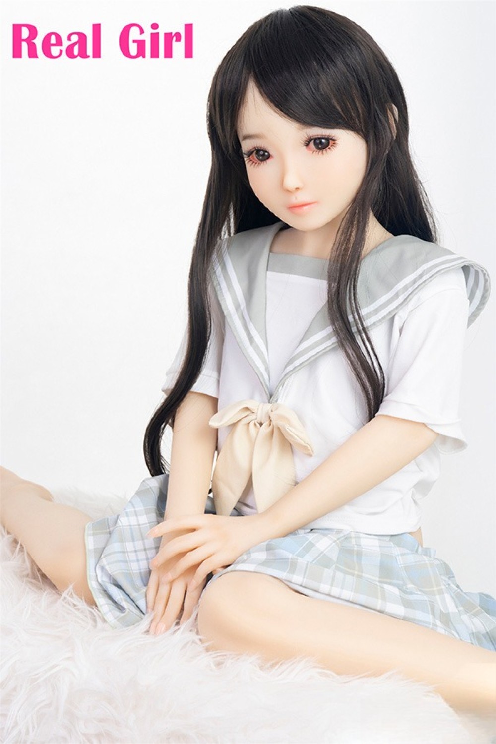 Real Girl 108cm貧乳 13kg Q8頭部 TPE材質 カスタマイズ可能 ロり系ラブドール