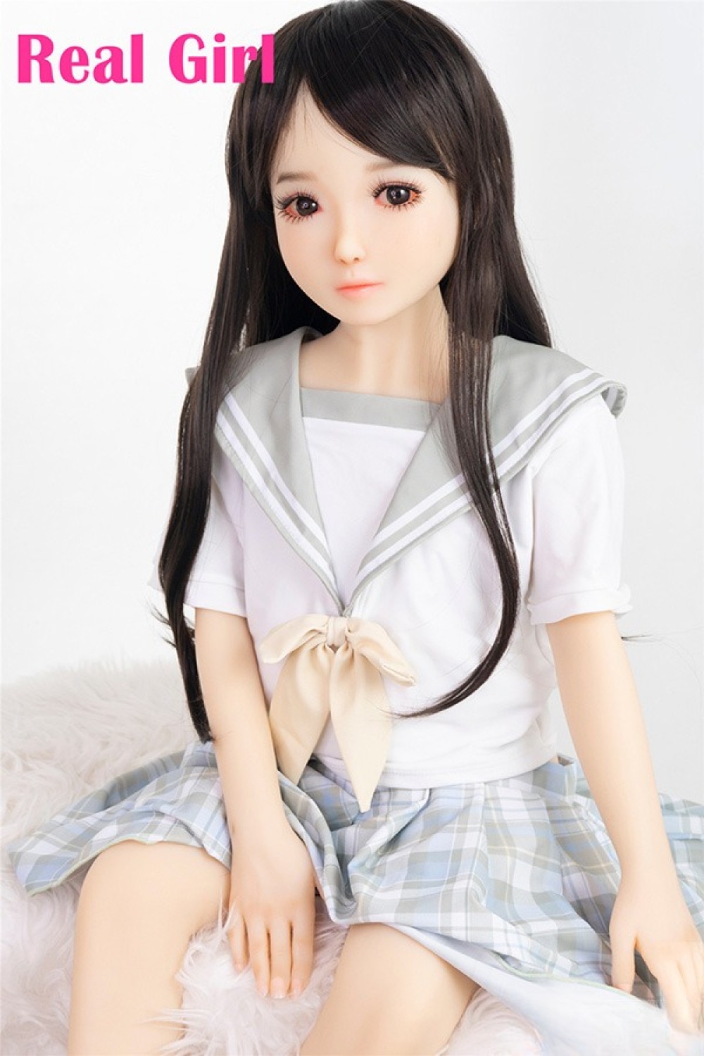 Real Girl 108cm貧乳 13kg Q8頭部 TPE材質 カスタマイズ可能 ロり系ラブドール