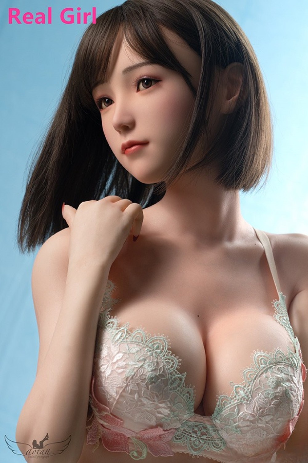 Real Girl 157cm Fカップ R50頭部 掲載画像ヘッドは硬めシリコン材質 ヘッドとボディは材質選択可 メイク選択可能