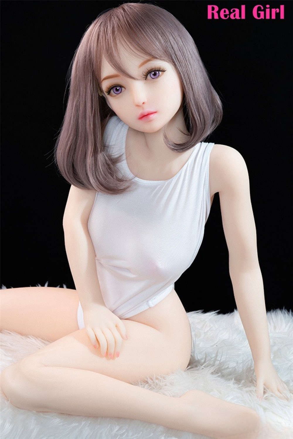 Real Girl 100cm 頭身一体化 14kg使い安い シームレス モエちゃん EVO骨格付き 宣材写真のヘッドは普通メイク TPE製ラブドール