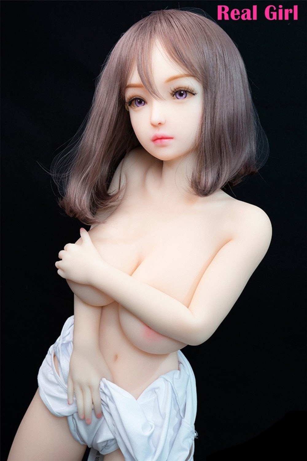 Real Girl 100cm 頭身一体化 14kg使い安い シームレス モエちゃん EVO骨格付き 宣材写真のヘッドは普通メイク TPE製ラブドール