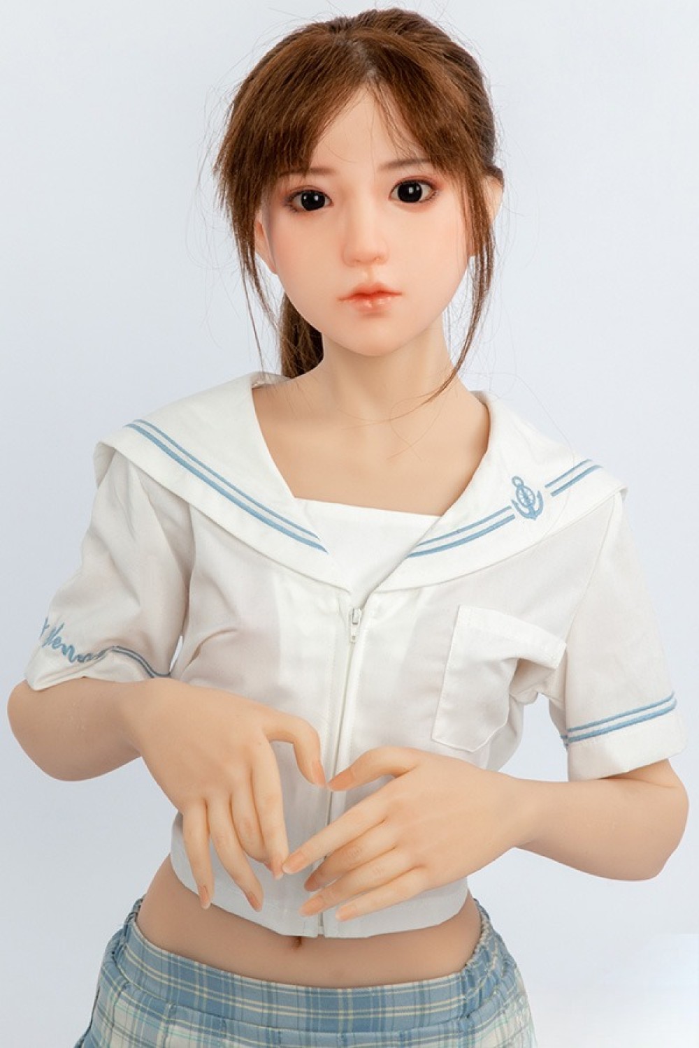 Sanhui Doll 155cm Eカップ #28ヘッド シームレス お口開閉機能選択可 フルシリコン製ラブドール