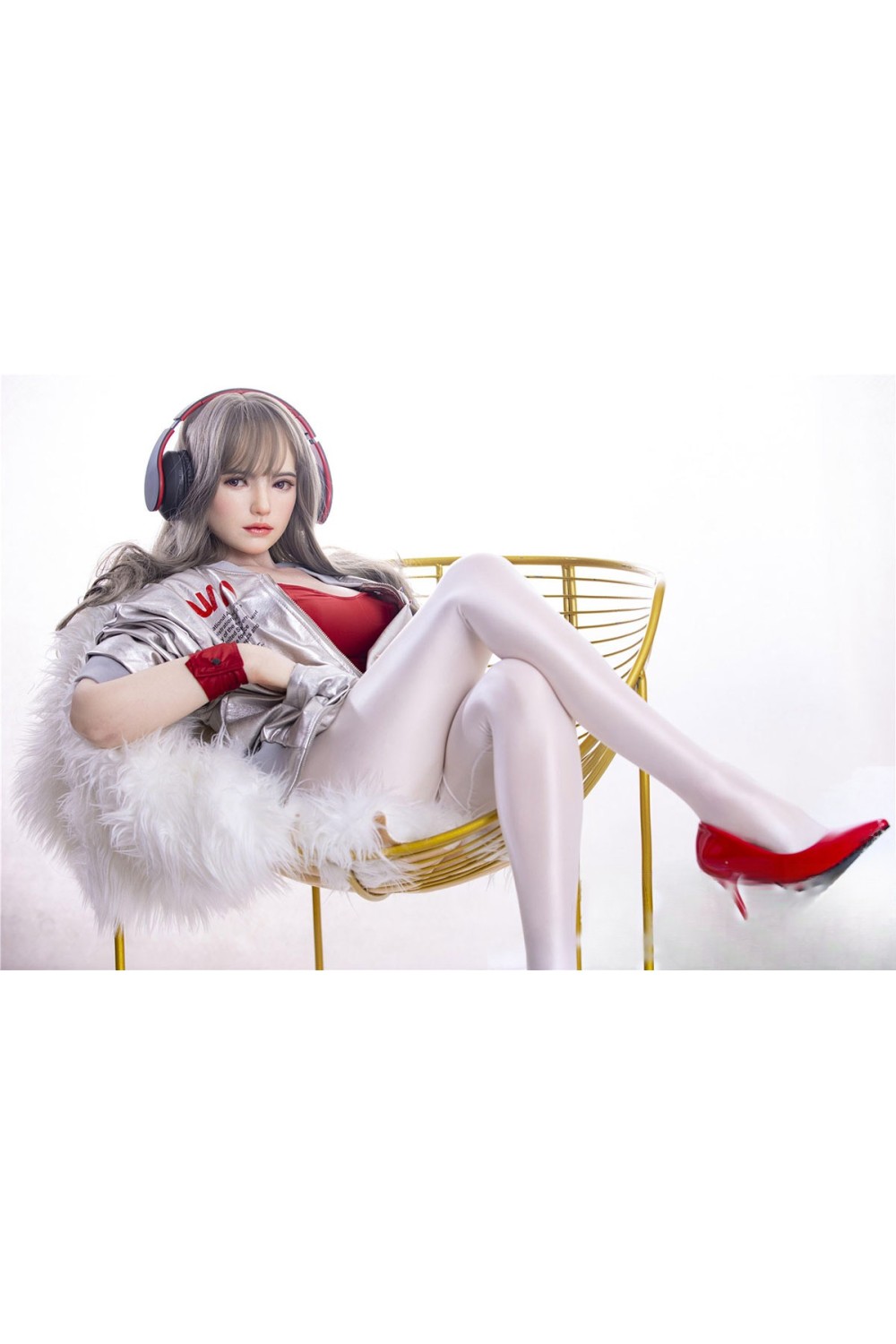 Top Sino 150cm Dカップ T9ヘッド Miyin 掲載画像はRRSメイク付き フルシリコン製ラブドール