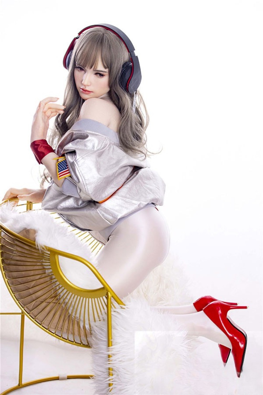 Top Sino 150cm Dカップ T9ヘッド Miyin 掲載画像はRRSメイク付き フルシリコン製ラブドール