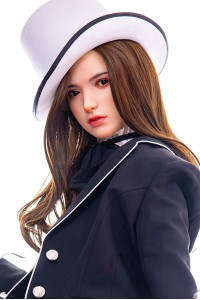 Top Sino 158cm Dカップ T10ヘッド 掲載画像はRRSメイク付き フルシリコン製ラブドール