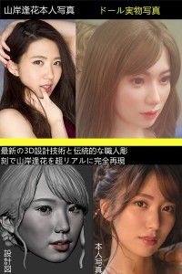 Top Sino 158cm Dカップ 山岸逢花 セクシー女優 フルシリコン製ラブドール