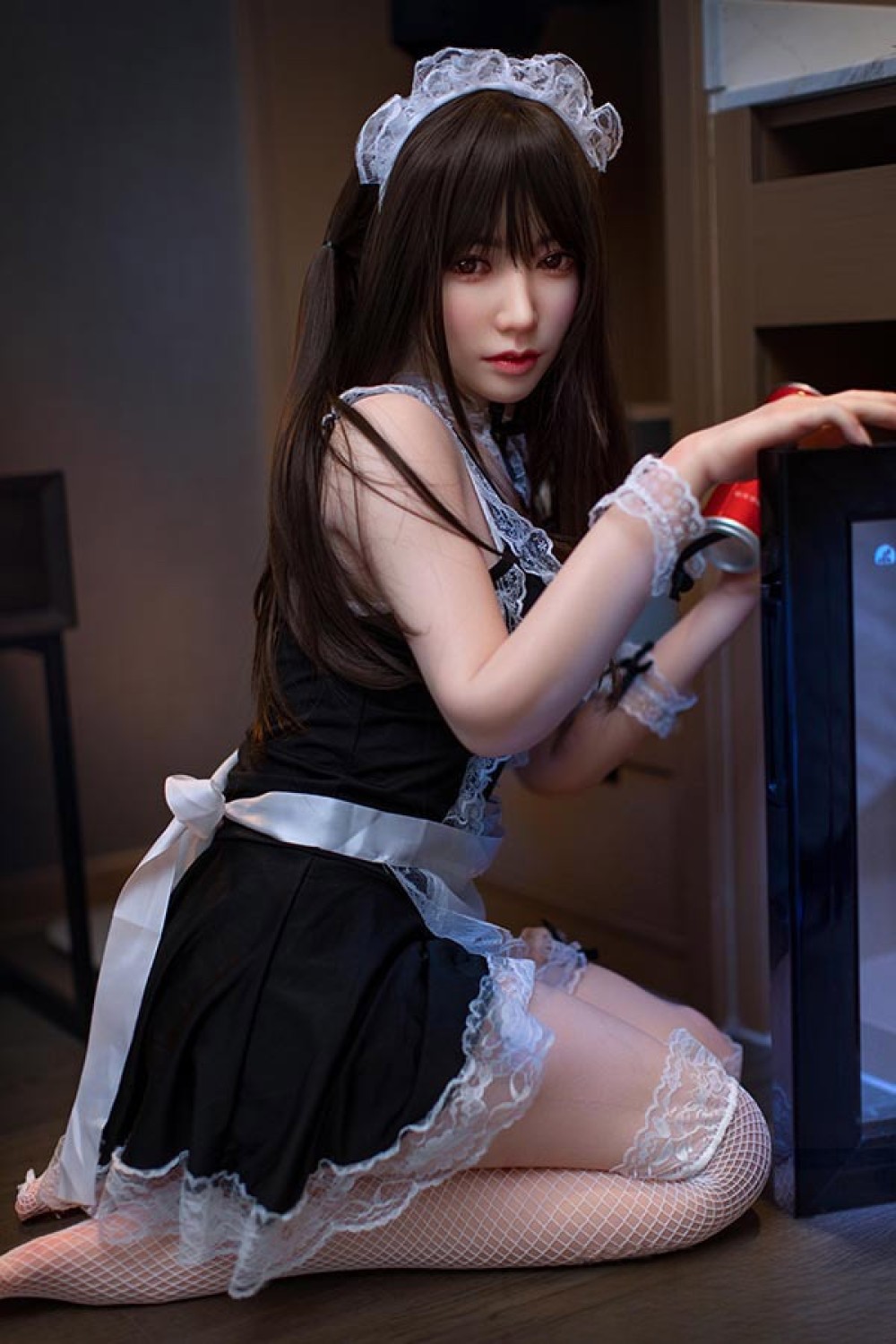Top Sino 145cm Bカップ T12 米多多(Miduoduo) メイド服 掲載画像はRRSメイク付き フルシリコン製ラブドール
