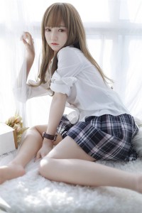 Top Sino 145cm Bカップ T1(ヘッドだけ縮小版) 掲載画像はRRSメイク付き フルシリコン製ラブドール