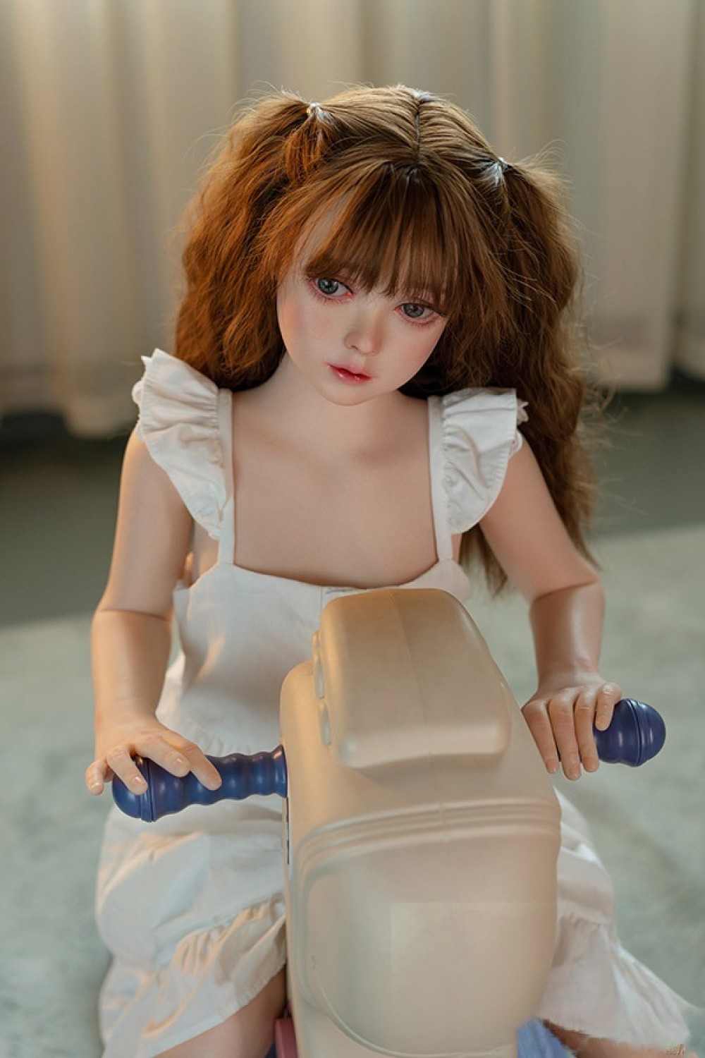 WAXDOLL 100cm バスト平 #G26ヘッド フルシリコン製ラブドール