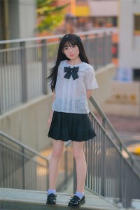 WAXDOLL 142cm 貧乳 GD03ヘッド リアルメイク付き フルシリコン製ラブドール