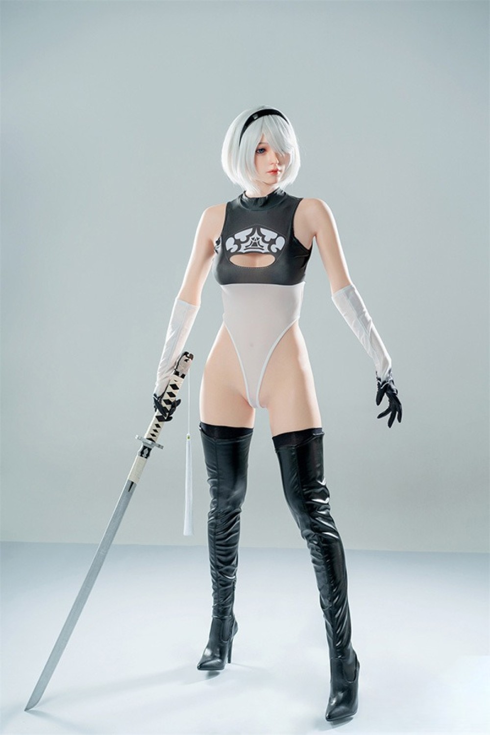 ZELEX 170cm Cカップ #GE57Z-4ヘッド リアルメイク付き フルシリコン製ラブドール