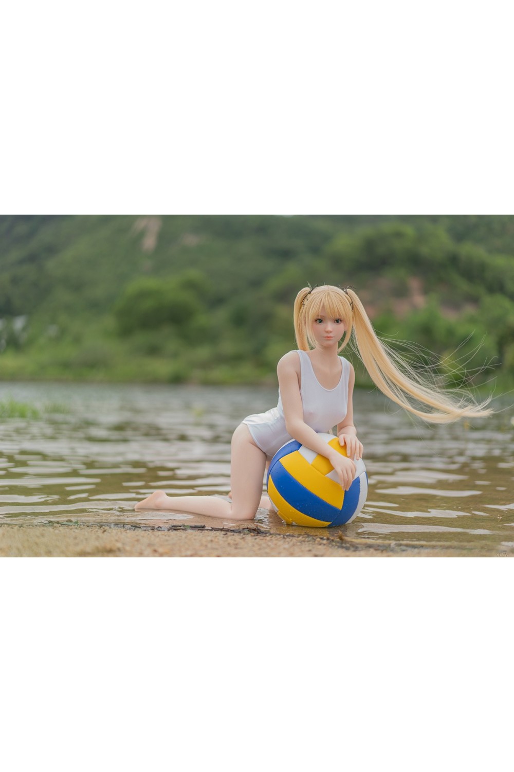 【即納・国内発送・送料無料】WAXDOLL 7kg ミニドール 85cm バスト平 #GF05ヘッド リアルメイク付き フルシリコン製ラブドール