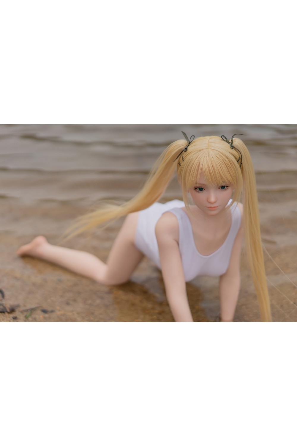 【即納・国内発送・送料無料】WAXDOLL 7kg ミニドール 85cm バスト平 #GF05ヘッド リアルメイク付き フルシリコン製ラブドール