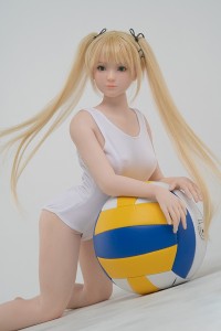 【即納・国内発送・送料無料】WAXDOLL 7kg ミニドール 85cm バスト平 #GF05ヘッド リアルメイク付き フルシリコン製ラブドール