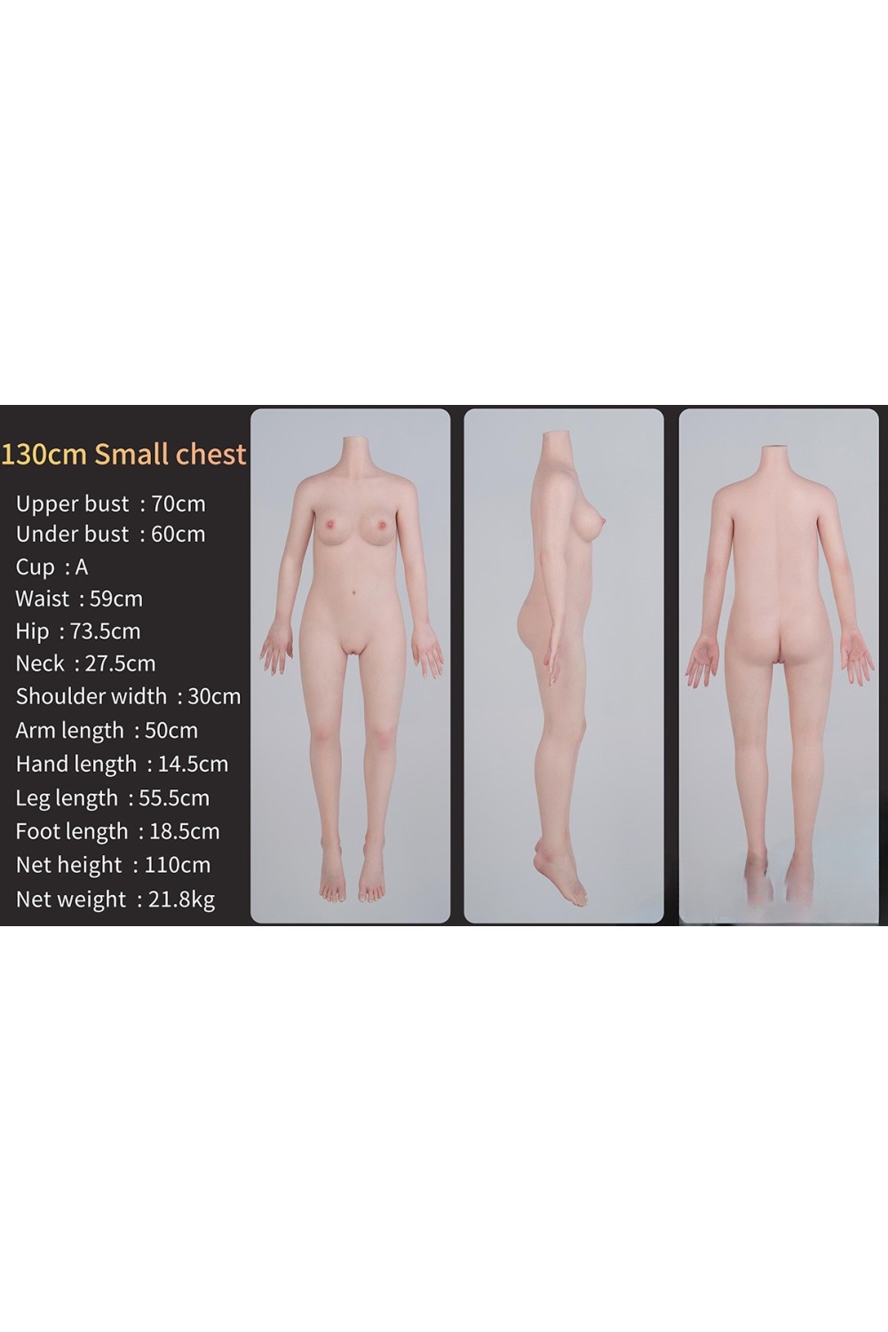 フルシリコン製ラブドール WAXDOLL ボディのみ専用販売ページ 頭部無し リアルメイク付き