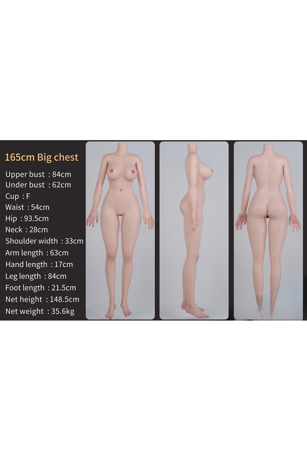 フルシリコン製ラブドール WAXDOLL ボディのみ専用販売ページ 頭部無し リアルメイク付き