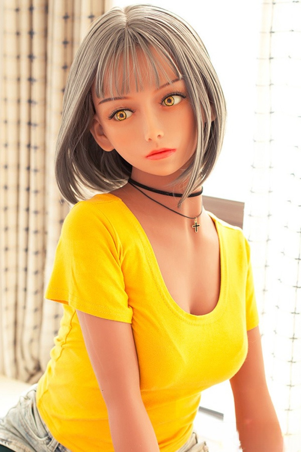 WM Doll 85cm Aカップ #S003ヘッド ソフトビニール製ヘッド+TPE製ボディ アニメドール