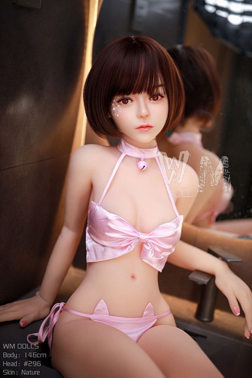 WM Doll 146cm Bカップ Mini #296 TPE製ラブドール