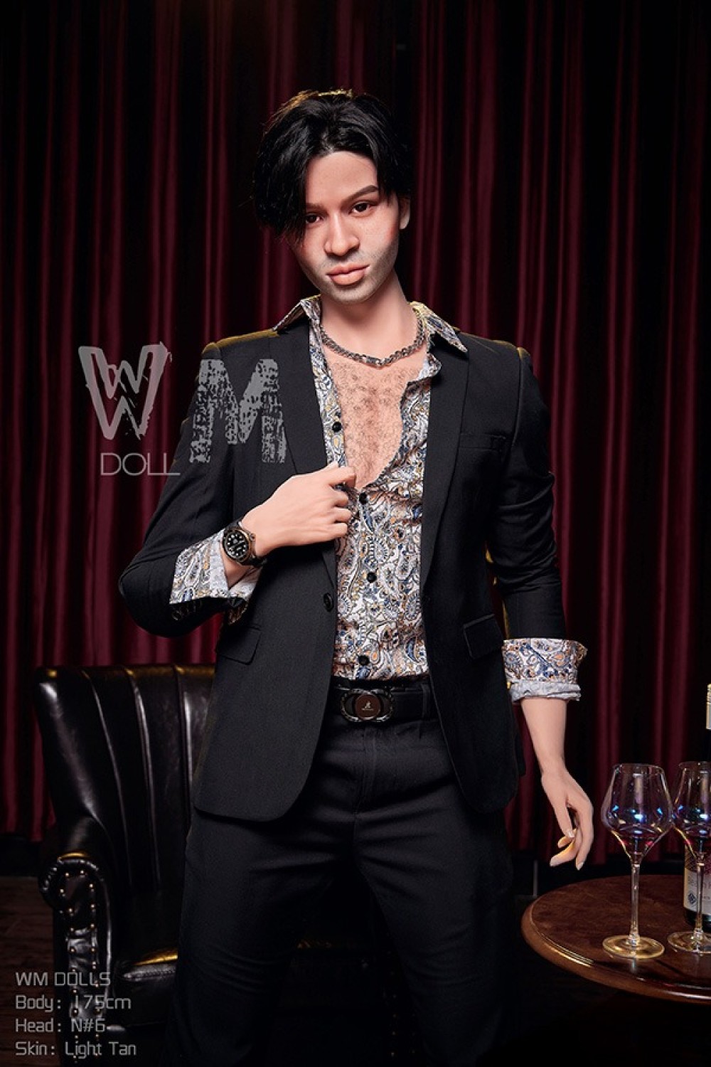 WM Doll 175cm 男性ドール TPE製ラブドール