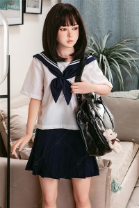 XYDOLL 138cm AAカップ貧乳 #1頭部 高級シリコン頭部+TPE材質ボディ 身長など選べる